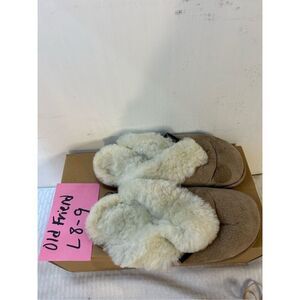 Old friend mules women’s 8-9 slippers shoes (discoloration)